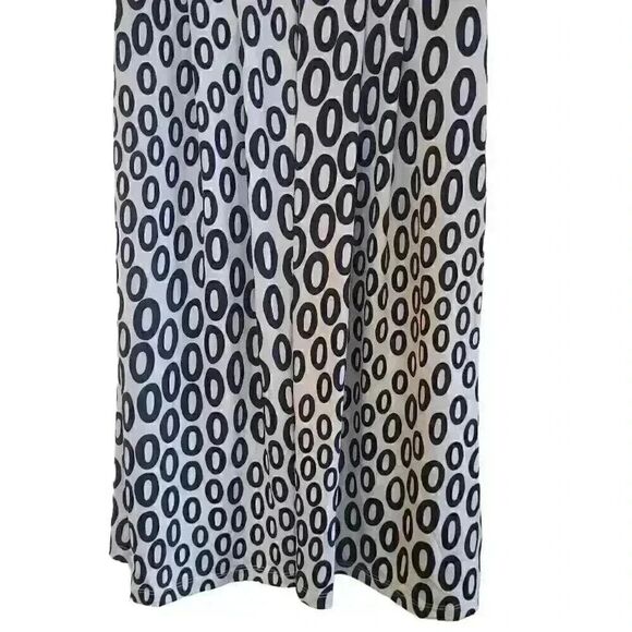 Shelby & Palmer Women's Black or Navy & White Poly/Spandex Sleeveless Dress NEW - Picture 3 of 13